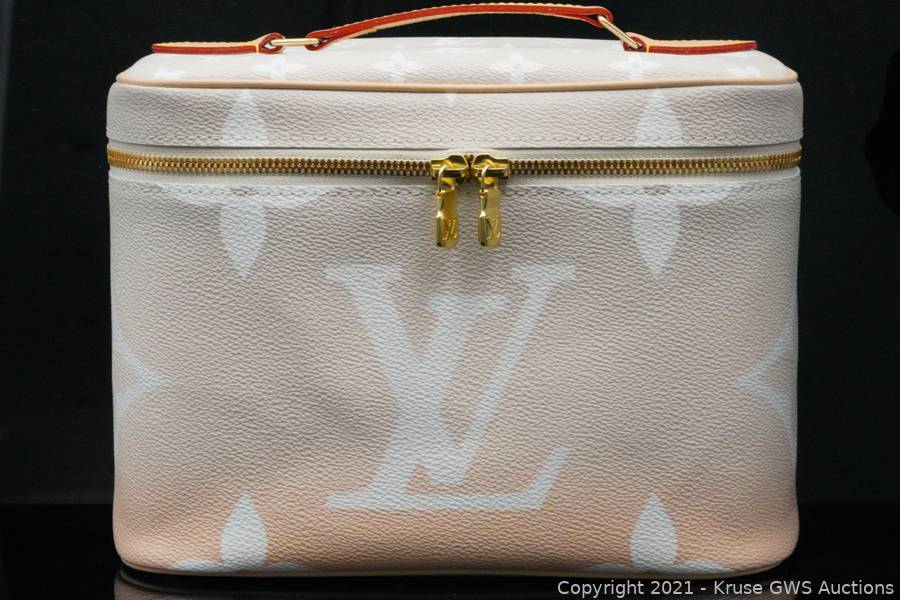 Two Louis Vuitton Luggage Items Auction