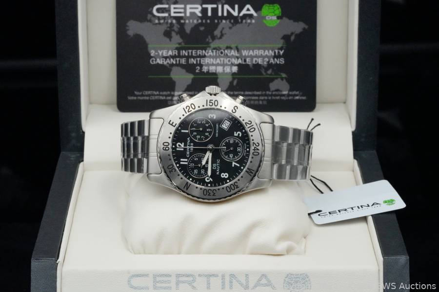 Certina DS Nautic 38mm Stainless Steel Watch