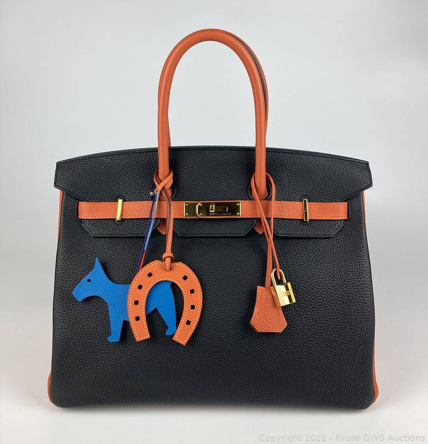 Black Rodeo Charm on Black Birkin  Bags, Hermes bag birkin, Hermes handbags
