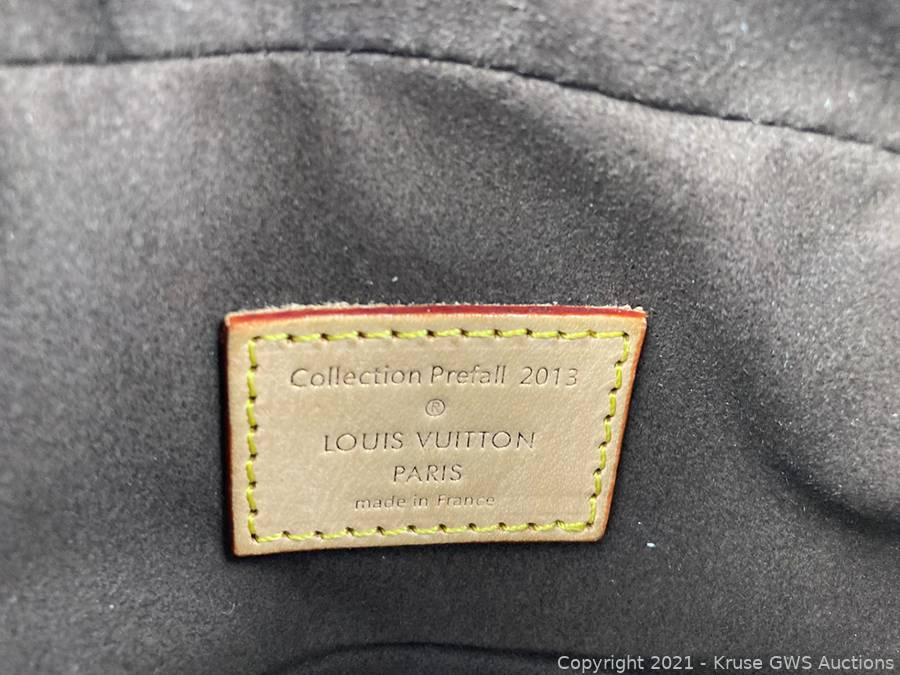 Louis Vuitton Rouge Monogram Canvas Tuffetage Deauville Cube Bag
