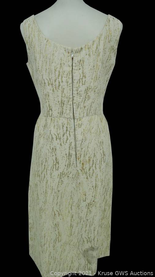 slim fit dress slacks Ava Faux Wrap Wiggle Dress in Golden Mustard Satin main image 0