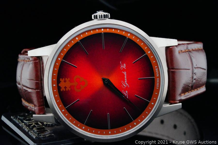 Corum Heritage La Grande Vie 42mm Automatic Watch Auction Kruse