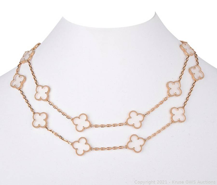 Van Cleef and Arpels Alhambra Necklace - Nelson Coleman Jewelers