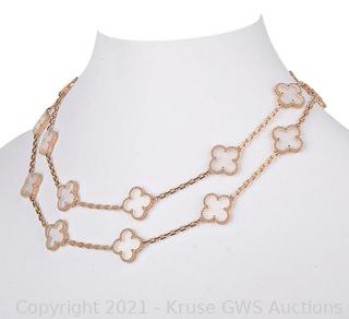 Van Cleef and Arpels Alhambra Necklace - Nelson Coleman Jewelers