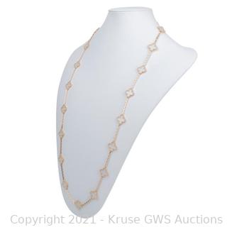 Van Cleef and Arpels Alhambra Necklace - Nelson Coleman Jewelers