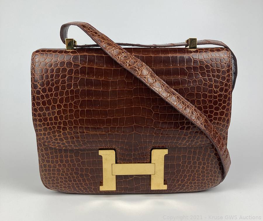 Hermes constance crocodile bag hot sale